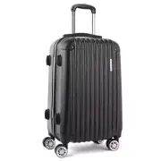 Wanderlite 28" 75cm Luggage Trolley Travel Set Suitcase Carry On Hard Case TS...