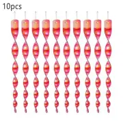 10x Bird Repellent Reflective Scare Rods Spiral Deterrent Control Device Deco t