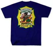 Unofficial Charlotte Fire Department Station 15 Shirt