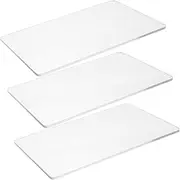 Anneome Versatile Engraving Cutting Mats Pcs Acrylic Stamp Pad Smooth Surface Die Cutting Mats for Crafts Embossing Scrapbooking