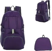 35L Light Foldable Waterproof Outdoor Sports Backpack Camping Hiking Travel Bag, Multi-Compartment, for Camping, Hiking, Travel, Polyester Material