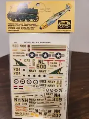 1/72 Aircraft Model Decals