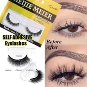 Reusable False Eyelashes No Glue Required Mink Hair Self-adhesive Eye Lashes
