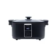 Morphy Richards 6.5L Benchtop Digital Slow Cooker Home/Kitchen Matte Black