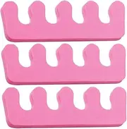 FRCOLOR Comfortable Nail Filing 20pcs Sponge Finger Separator Toe Separators Ideal for Natural False Nails