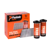 Paslode 45 x 1.6mm 20° Impulse Angle Brad With Fuel - 2000 Pack