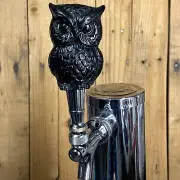 Owl Mini Beer Tap Handle Bird Animal Hoot