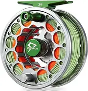 Piscifun Sword Fly Fishing Reel with CNC-machined Aluminum Alloy Body 3/4, 5/6, 7/8, 9/10 Weights(Black,Gunmetal, Pink, Space Gray)