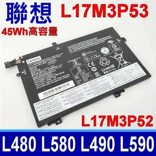 聯想 LENOVO L17M3P53 電池 L17M3P52 L480 L490 L580 L590 01AV464 L485 01AV463 01AV465 01AV466 L17L3P52 L17C3P52 L17M3P54 SB10K97613 SB10K97610 SB10K97611 SB10K97612