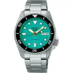 SEIKO SK037 精工錶 SK037 4R36-14B0G(SRPK33K1) 5 SPORTS 系列機械錶 綠面 38MM｜樂天領券折300★全館特惠中★指定刷卡回饋10%