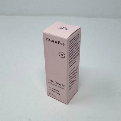 New Fleur & Bee Just Dew It Hydrating Serum 1fl oz