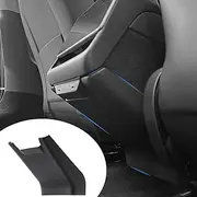 RISEDONE Rear Anti-Kick Panels Cover Protector Fit for New Tesla Model 3 2023 2024, Anti-Dirty & Anti-wear Rear Air Condition Vent Outlet AC Vent Lower Protection Cover, Car Interior Accessories