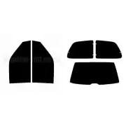 For Peugeot 106 3-door 1996-04 (PH2) Full Pre Cut Window Tint Kit Front & Rear