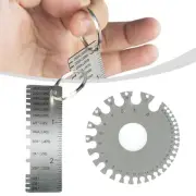 Stainless Steel Thickness Gauge for Welding with Clear Readability from 0 to 36