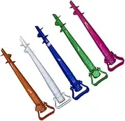 Milisten Adjustable Beach Umbrella Spike Anchor Stand Holder for Fishing Pole Sunshade Garden Patio Reliable Outdoor Umbrella Base for Sand Dirt and Grass Use