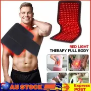 LED Infrared Red-Light Therapy Pad Mat Device, Body Back Muscle Pain Relief - AU