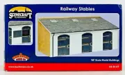 BACHMANN 00 GAUGE SCENECRAFT 44-0147 - RAILWAY STABLES BLOCK - NEW BOXED