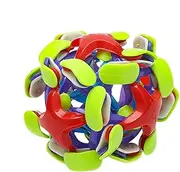 Breathing Ball - Colorful Expandable Magic Fidget Sphere Ball,Telescopic Toys for Kids, Party Props for Breathing Exercises and Play, Parent-Child Interaction