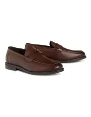 [Johnny Bigg] Barrett Dress Loafer in Chocolate