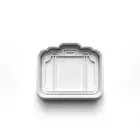 Suitcase Travel Cookie Cutter & Embosser