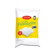 2pc Tontine Aussie Favourite Pillow Medium Profile 46x72cm