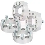 4 PCS 1.5" (38mm) 5x4.5 12x1.5 Studs Wheel Spacers For Ford Fusion For Kia (for: Kia)