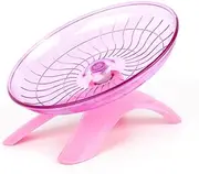 PEPLAYTAL Hamster Flying Saucer Exercise Wheel Silent Pet for Animals for Hamsters Mice Hedgehogs Random Running Disc