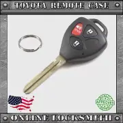 New Remote Shell Key Replacement Fob Case Toyota Venza 09-14 By Ri-Key Security