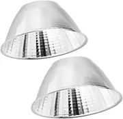 Mobestech Flashlight Reflector Cup Replacement Led Spotlight Shade Cap for Outdoor Activities
