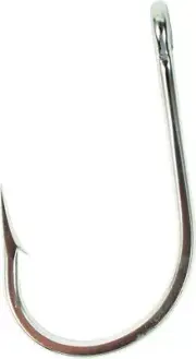 Mustad Southern and Tuna Hook, Forged, Knife Edge Point, Ringed: 7732-SS-10/0-10