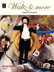 WALTZ & MORE VIOLIN DUETS MUSIC BOOK IGUDESMAN WORLD MUSIC UNIVERSAL NEW ON SALE
