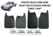 OEM Front+Rear Mud Flaps Guard For Toyota Hilux 4WD ZN165 LN167 RZN174 1998-2004