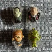 Universal Monster Keychain Dracula Wolfman Frankenstein Creature Black Lagoon