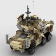 Armoured Reconnaissance Vehicle 1/35 Scale Building Toys 904 Pieces MOC Build