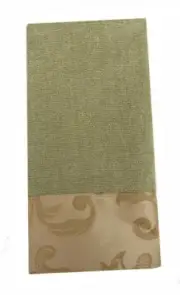 Avanti Amelia Fingertip Towels Embellished 11x18 Green Holiday Everyday Set of 2
