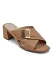 Rockport Womens Total Motion Alaina Buckle Slide Au Natural CI3321