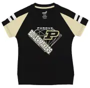 Gen2 NCAA Youth Girl's Purdue Boilermakers Bejeweled Banded Bottom Tee
