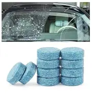 10x Car Windshield Washer Tablets | Effervescent Glass Cleaner Detergent