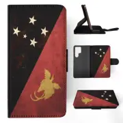 FLIP CASE FOR SAMSUNG GALAXY|PAPUA NEW GUINEA COUNTRY FLAG