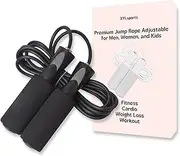 XYLsports Jump Rope Adjustable for Fitness Workout Exercise