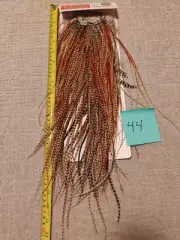 Whiting Bronze CREE Midge Rooster Saddle Feathers Hackle Fly Tying NEW