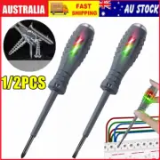 1/2PCS 2-in-1 High Torque Strong Magnetic Screwdriver Electricity Detector AU