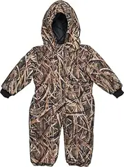 [TrailCrest] Mossy Oak Camo Infant - Toddler Baby Boy Insulated & Waterproof Snow Suit