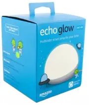Amazon Echo Glow Multicolor Changing Alexa Compatible Kids Smart Lamp (White)