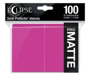 100 MATTE ECLIPSE HOT PINK #15621 DECK PROTECTOR CARD SLEEVES MTG ULTRA PRO