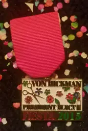 Von Hickman President Elect 2015 Fiesta Medal