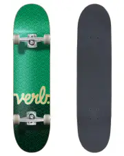 VERB COMPLETE SKATEBOARD PROGRESSIVE WAVES JADE/BLACK 8