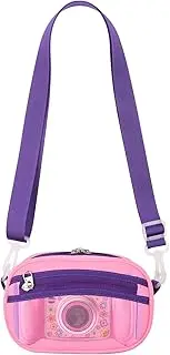 Beautyflier Kids Camera Case for VTech Kidizoom Duo /for Duo DX /for Duo Deluxe /for Twist /for Pix /for Pix Plus Selfie Creator Cam Crossbody Camera Bag for Kids with Adjustable Detachable Strap (Camera Not Included)