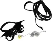 VANZACK Turtle Leash Reptile Harness Rope for Tortoise Bright Leash Wing for Training Anti-bite Chain