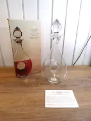 Lenox Tuscany Classics Crystal Wine Decanter Pierced Center Design with Stopper
